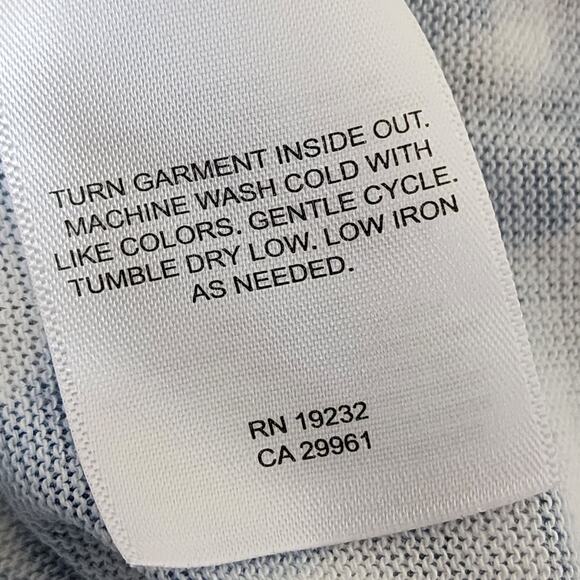 Alfred Dunner PXL Blue White Leopard Cheetah Print Hoodie - Picture 4 of 4